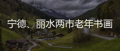 【】丽水两市老年联展用笔墨抒情